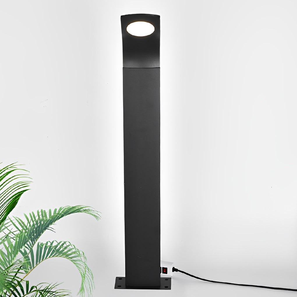 Curved Head COB LED Pathway Lights