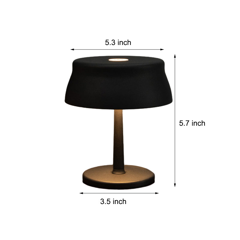 Aluminum Rechargeable Touch Table Lamp LED Dimmable Reading Light