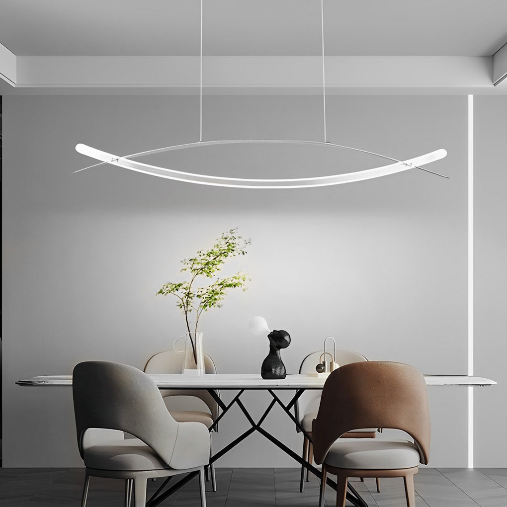 Art Strips Hardware Plating Stepless Dimming LED Nordic Chandelier - Dazuma