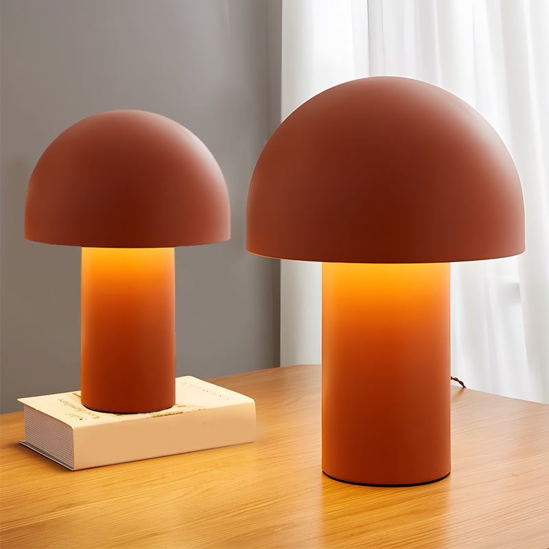 Touch-Control Modern Aluminum Murano Mushroom Table Lamp