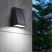 90�� Adjustable Intelligent LED Waterproof Black Modern Solar Wall Lights | Dazuma