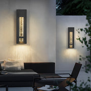 11.8 Inch Waterproof Hardwired Bubbles Glass Outdoor Wall Light | Dazuma