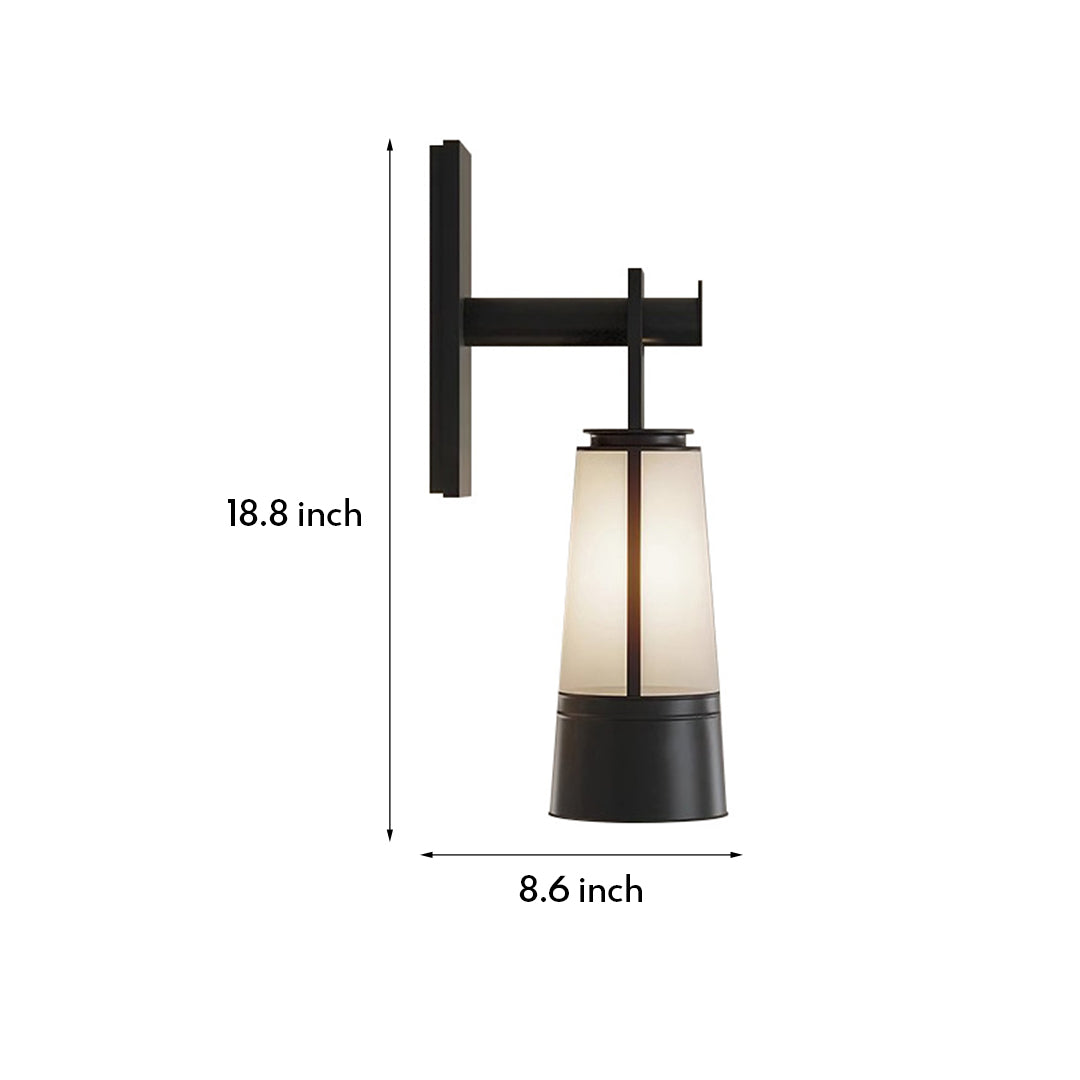 Black Wall Lights Elegant Modern LED Bedside Reading Wall Lamp
