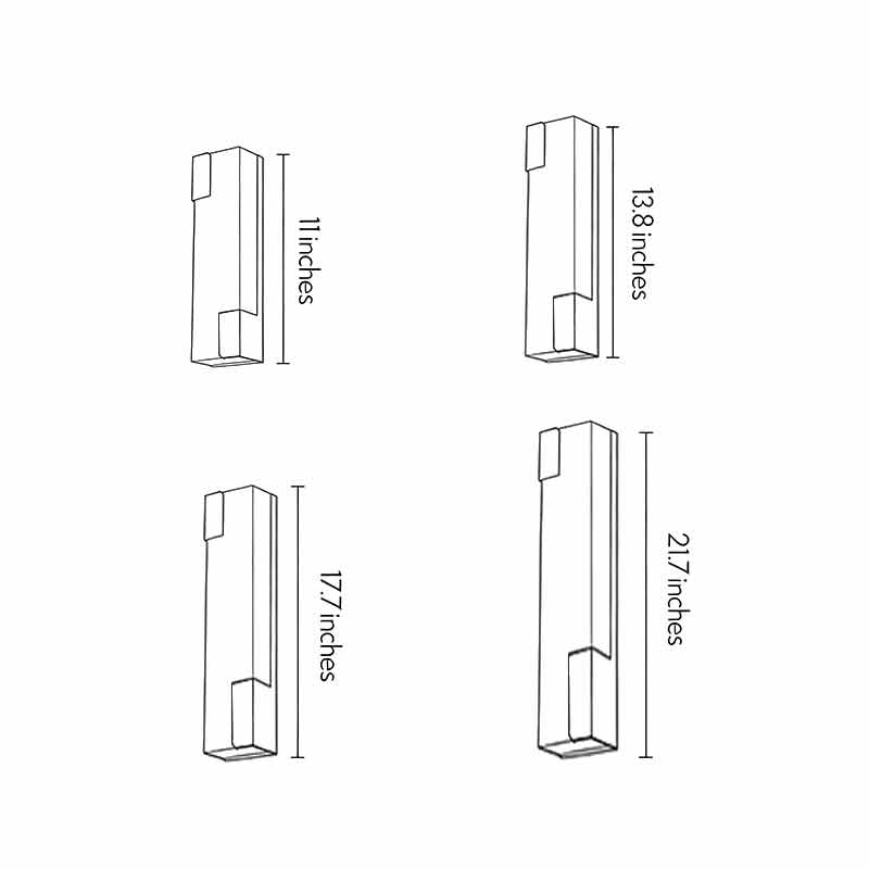 Outdoor Wall House Lights Waterproof LED Entryway Light