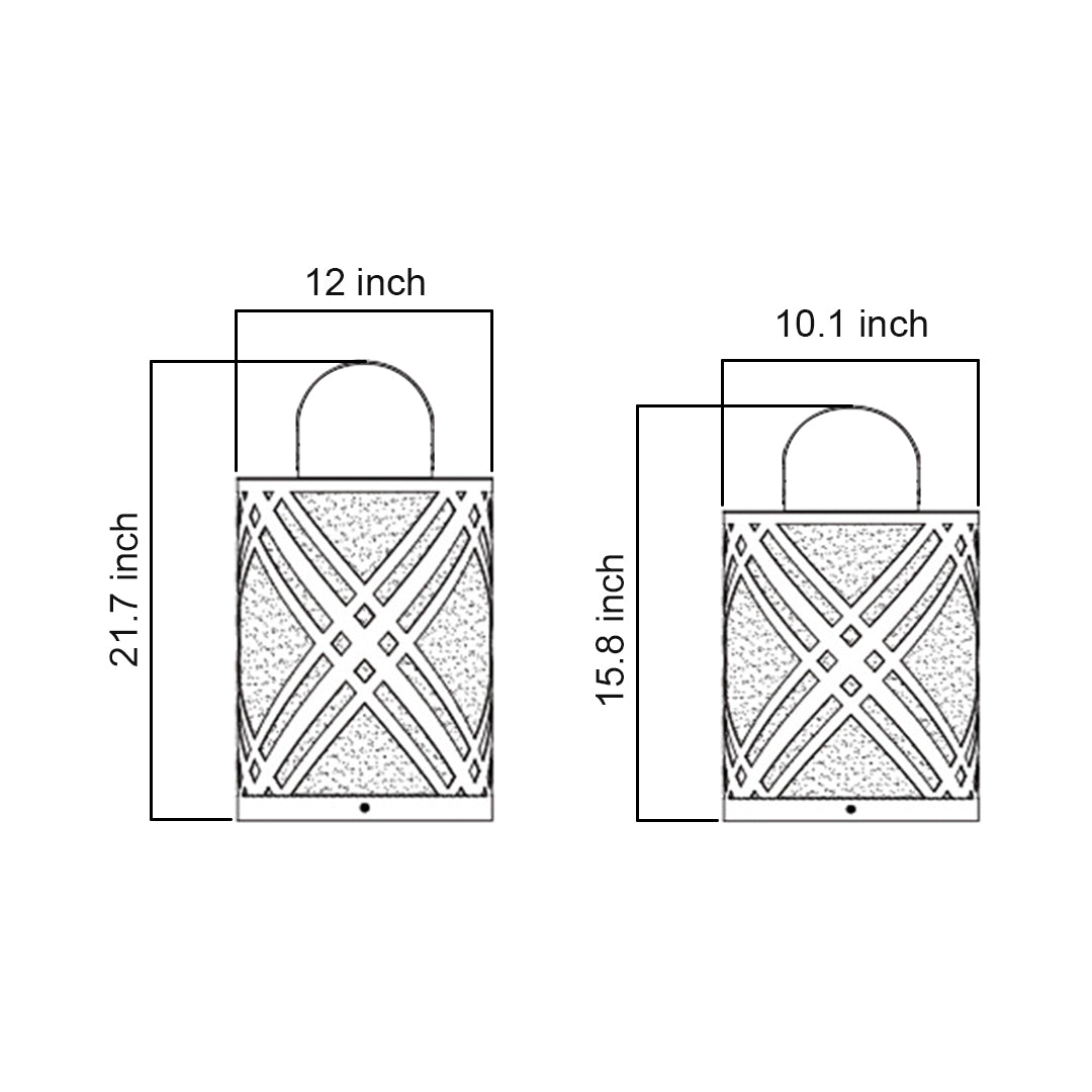 Modern style Waterproof Landscape Lights Outdoor Perforated Light