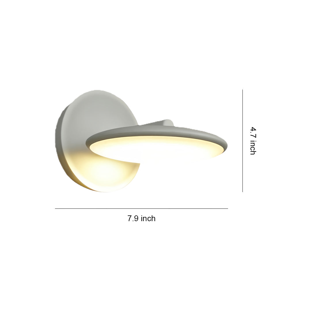 Swivel Wall Light Aluminum Acrylic Simple LED Waterproof Light