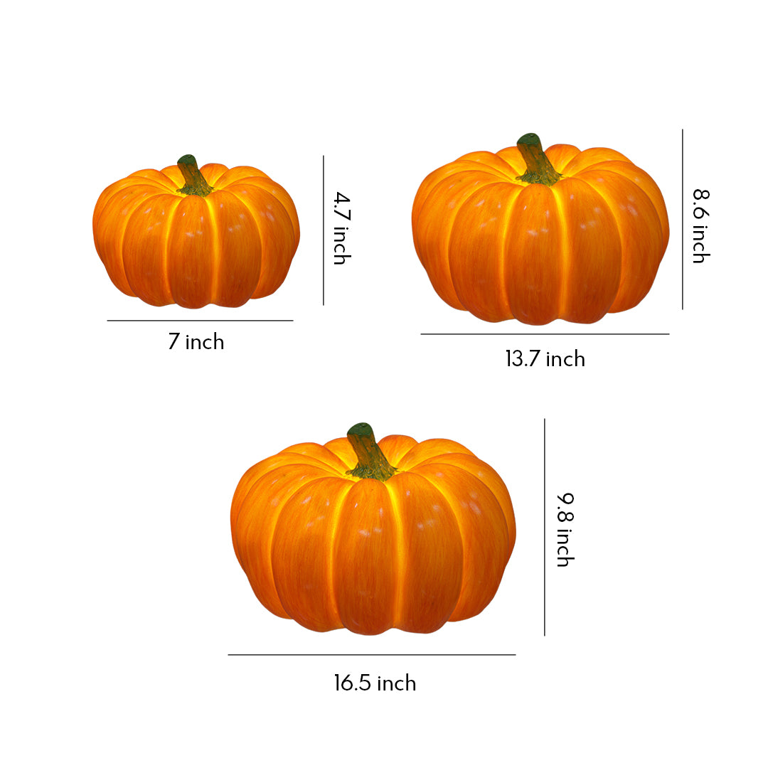 Halloween Pumpkin Light Waterproof Ambience Resin Lamp