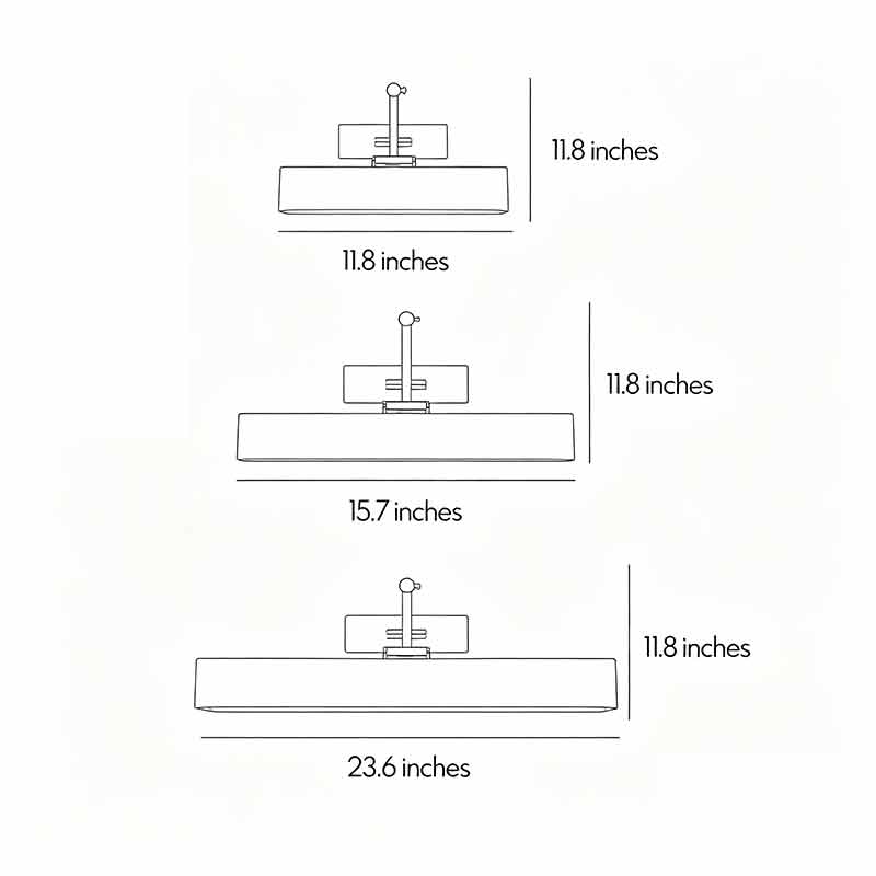 Vanity Bar Light Fixtures Simple Retro Style Accent Light