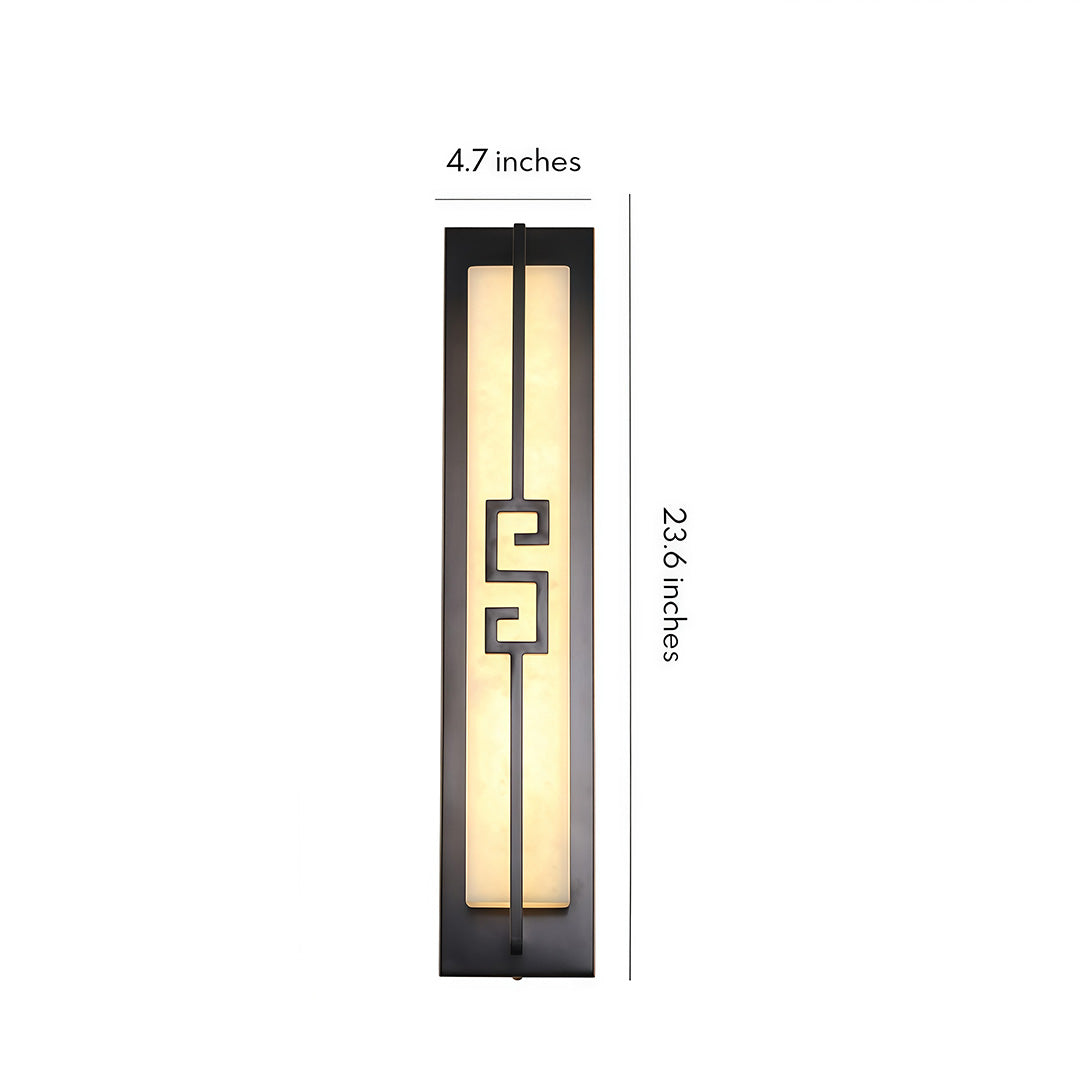 Contemporary Wall Sconce Lighting Simple Background Lamp