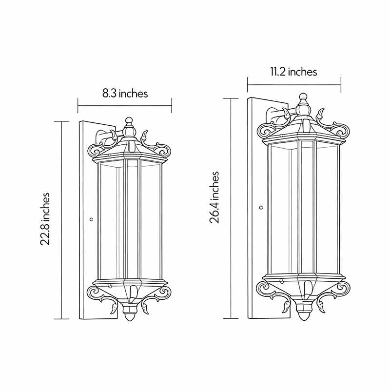 Outdoor Lights for Wall European Waterproof Garden Light