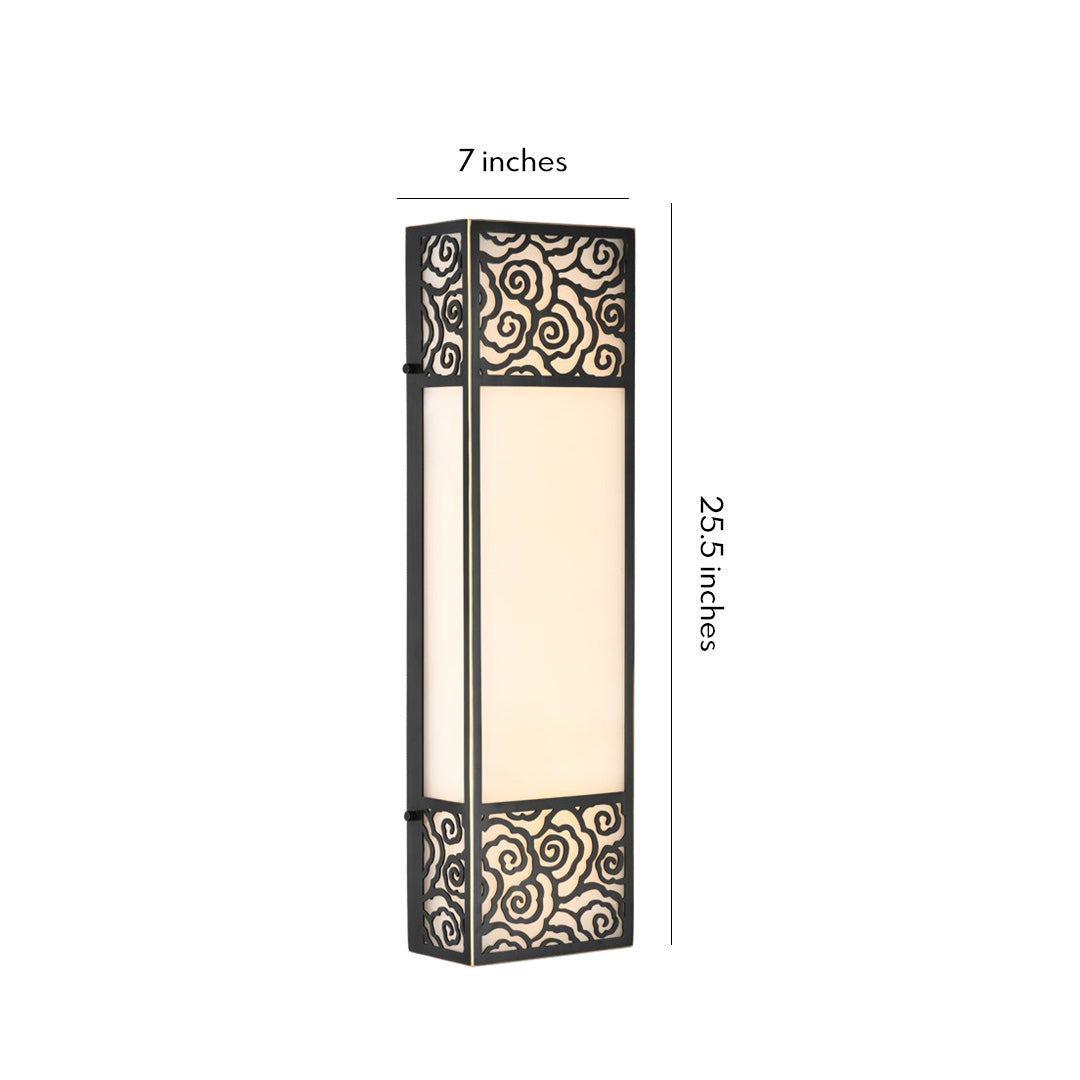 Copper Wall Sconce Modern Minimalist LED Corridors Light