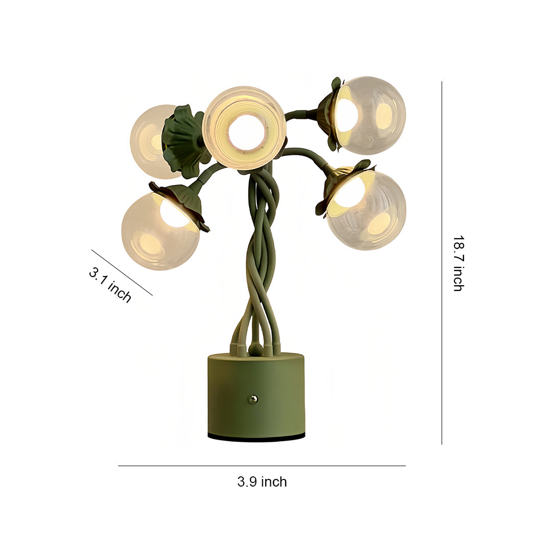 Bubble Table Lamps Creative DIY with Flexible Stems Adjustable Lamp