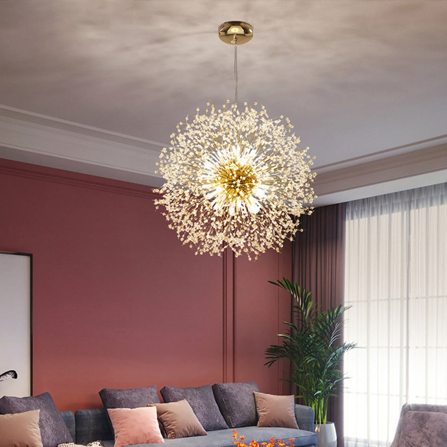24'' Shrub Inspired LED Vintage Chandelier Pendant Light Hanging Lamp