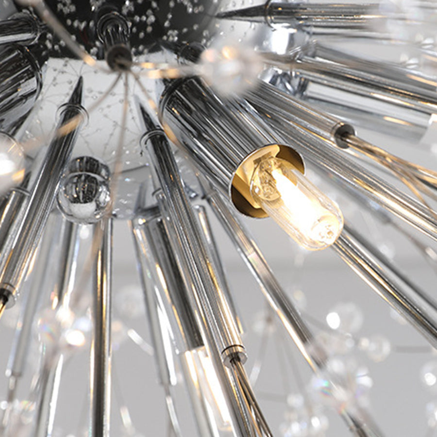 24'' Shrub Inspired LED Vintage Chandelier Pendant Light Hanging Lamp