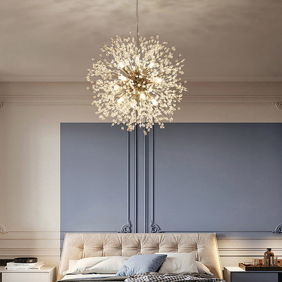 24'' Shrub Inspired LED Vintage Chandelier Pendant Light Hanging Lamp