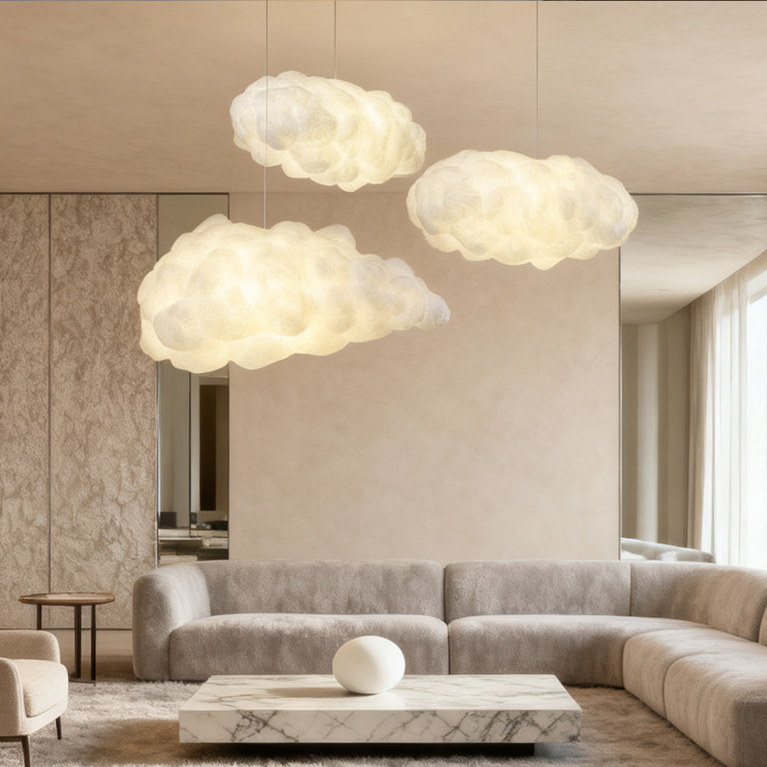 Cloud Shaped Modern Artistic Pendant Light Hanging Lamp Island Lights