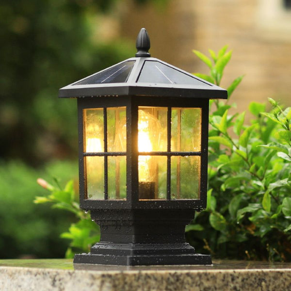 Portable Lantern Rattan LED Waterproof Solar Outdoor Lights Floor Lamp Lawn  Lights Camping Light for Villa Garden Yard – Dazuma