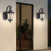 Minimalist Frosted Glass Waterproof European-Style Outdoor Wall Lamp | Dazuma