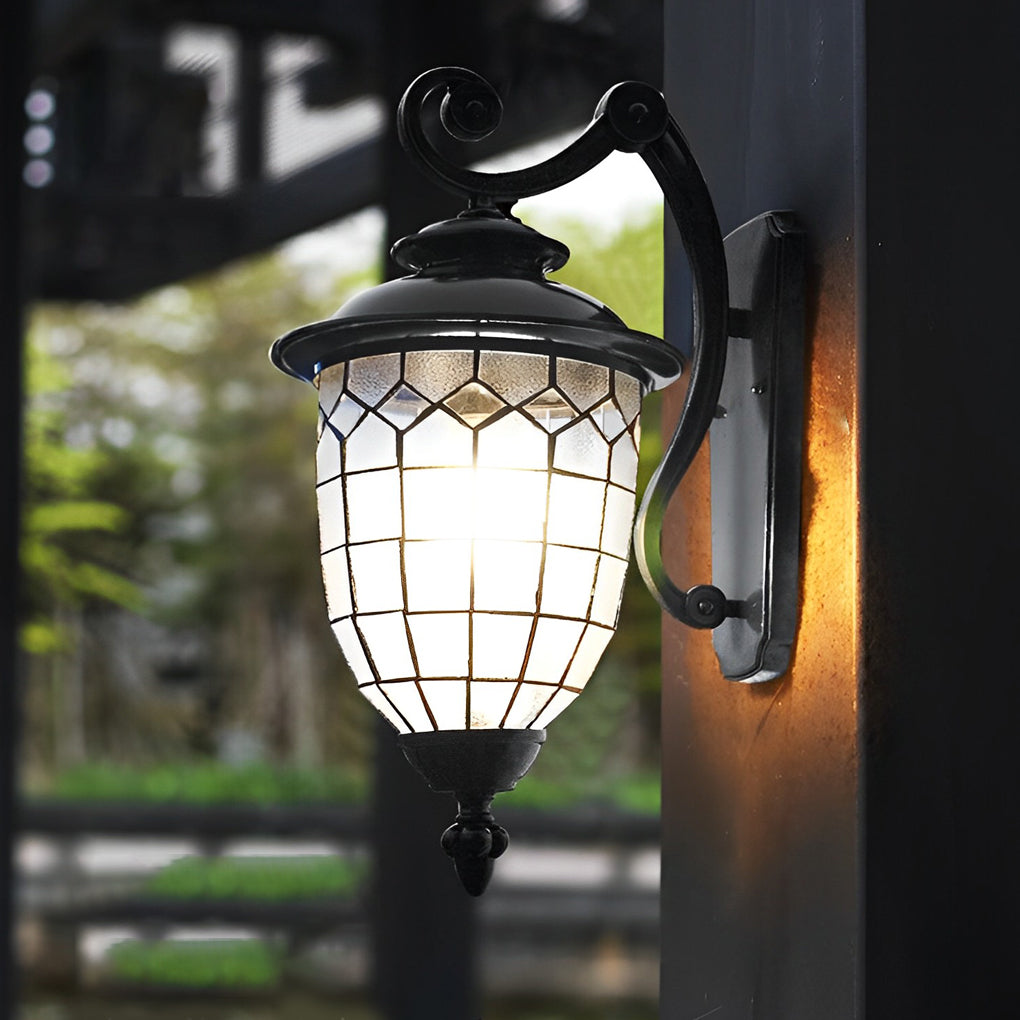 Waterproof Minimalist Elegant Vintage European Style Outdoor Wall Lights | Dazuma