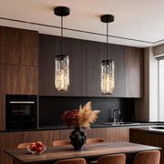 Mini Crystal Pendant Light Creative Art Crystal Island Ceiling Light