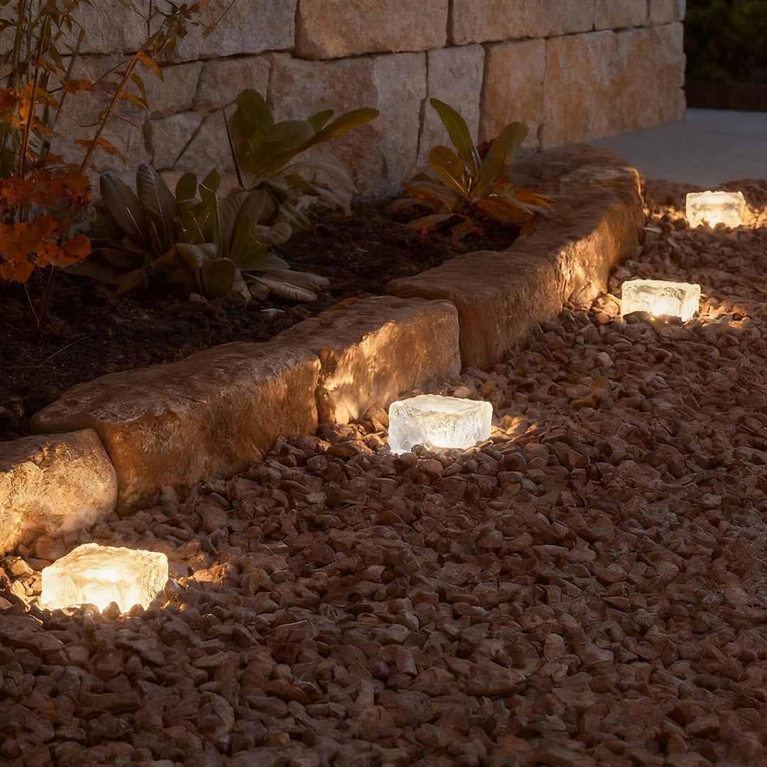 Colorful Modern Smart Solar Outdoor Step Lighting