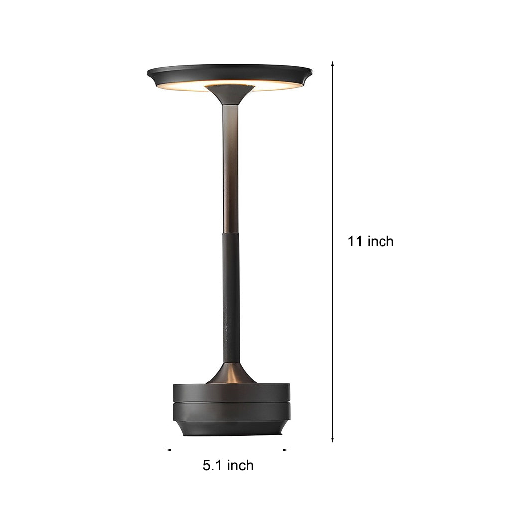 Portable Cordless Table Lamp with Touch Dimmable Rechargeable Night Light