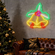 Small Bell Shape Luminous Lines Decorative Wall Decor LED Neon Signs