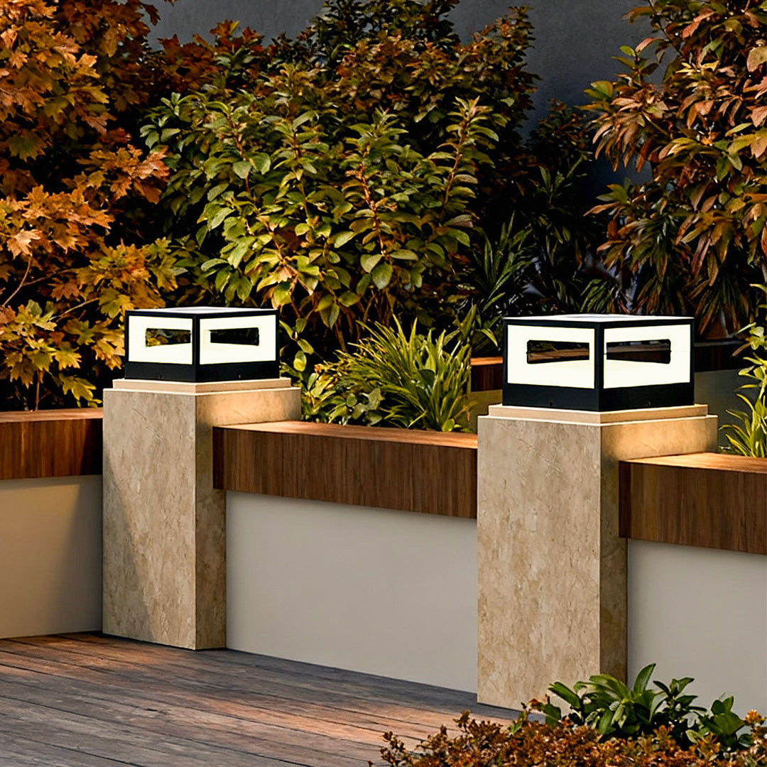 Hollow Square Pillar Light Waterproof