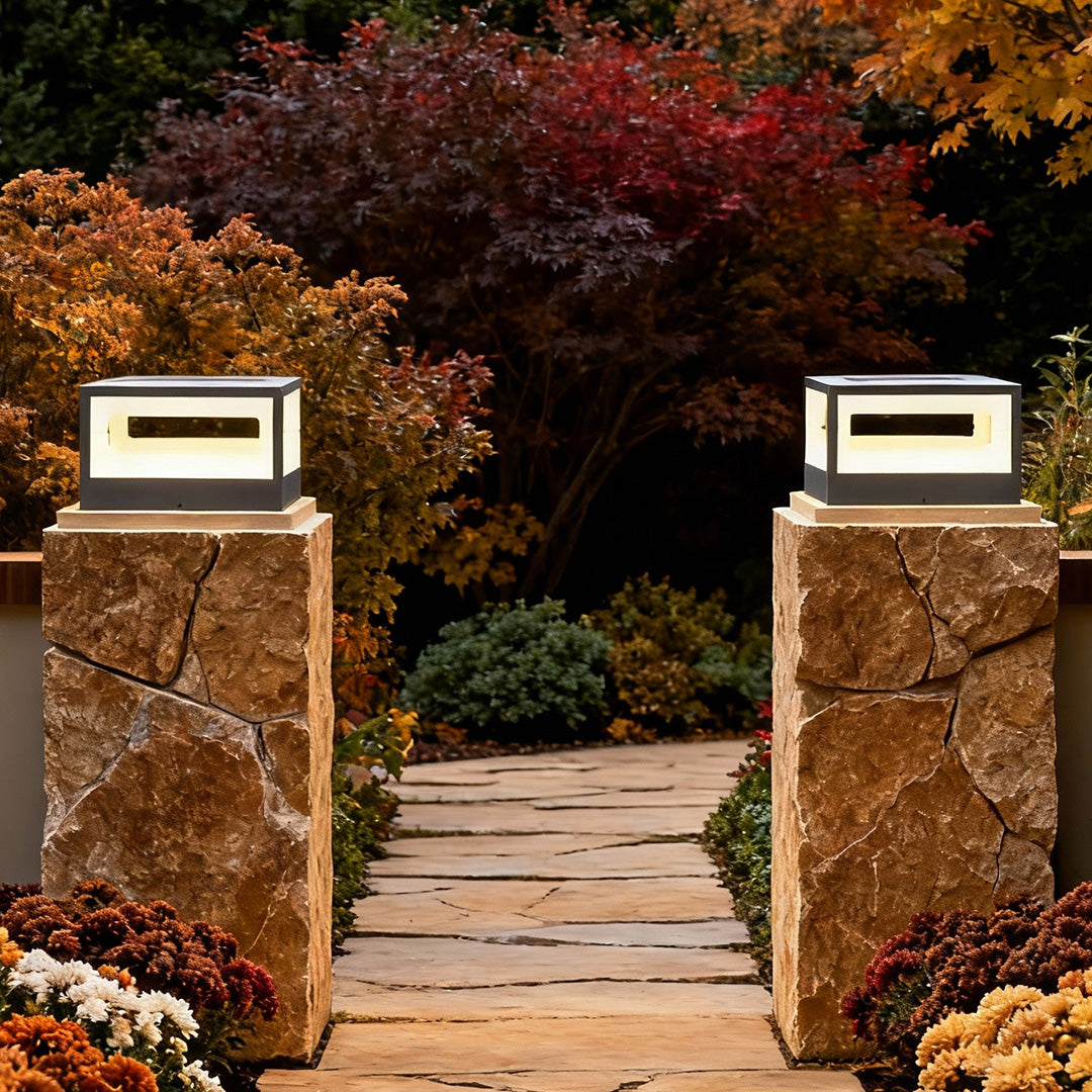 Hollow Square Pillar Light Waterproof