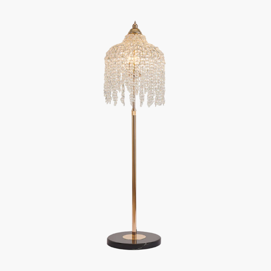 Luxury Crystal LED Floor Lamp
