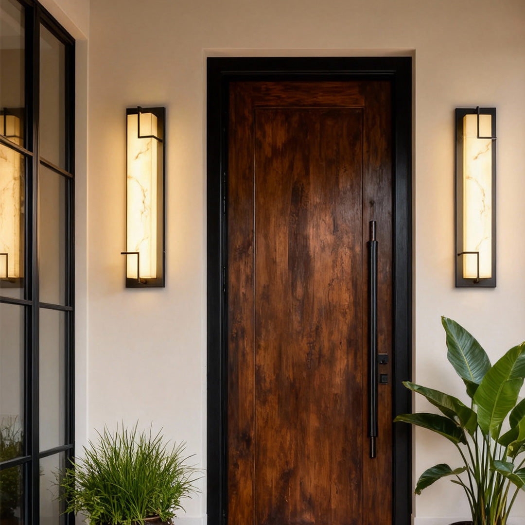 Wall Mounted Exterior Lights Outdoor Waterproof Linear Light