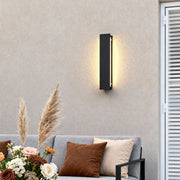 Outdoor Modern Waterproof LED Rectangular Wall Lights Wall