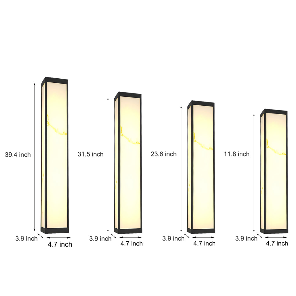 Rectangle Outdoor Wall Lights LED Wall Lamp Wall Sconce Lighting Wall Mounted Lights