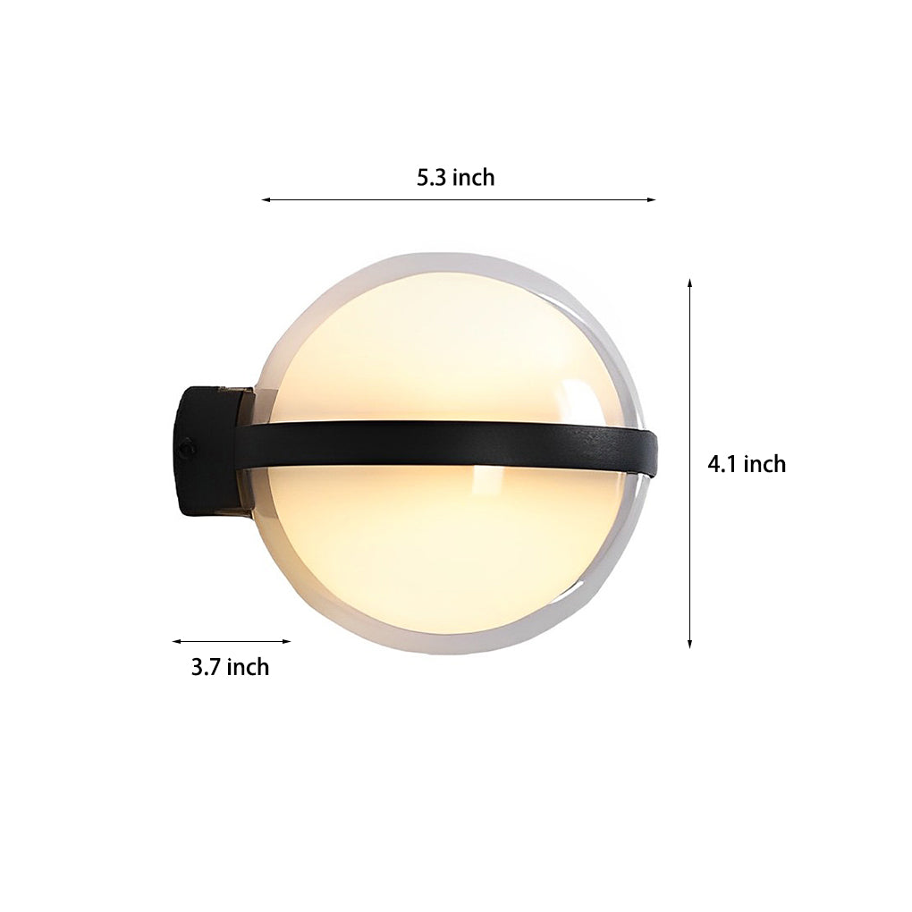Creative Round Up and Down Light LED Waterproof Outdoor Wall Lamp
