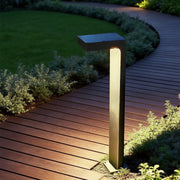 L Shaped Landscape Light Modern Outdoor Metal Path Light