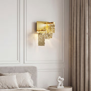 Gold Wall Lights Italian Luxury Simple Creative Metal LED Glass Lamp