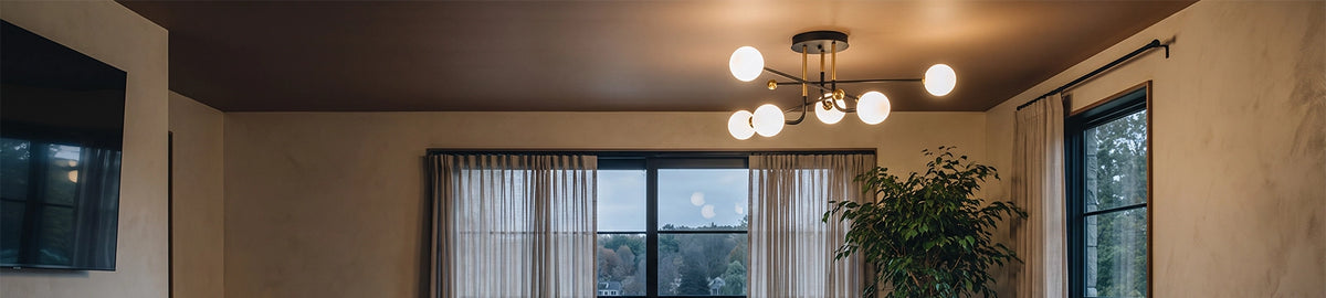 Semi Flush Mount Ceiling Light