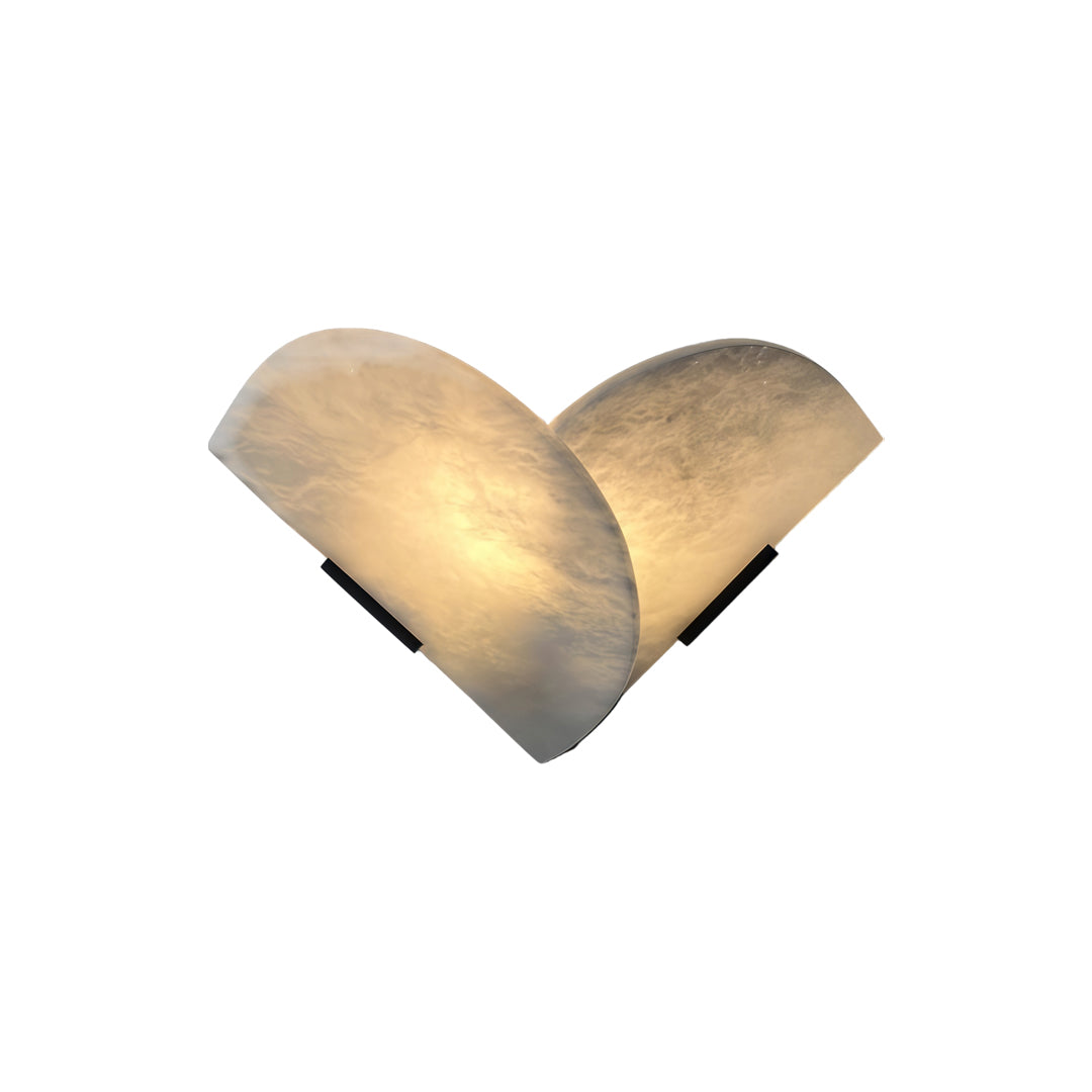 LED Light Wall Light Double Designer Fan-Shaped Light