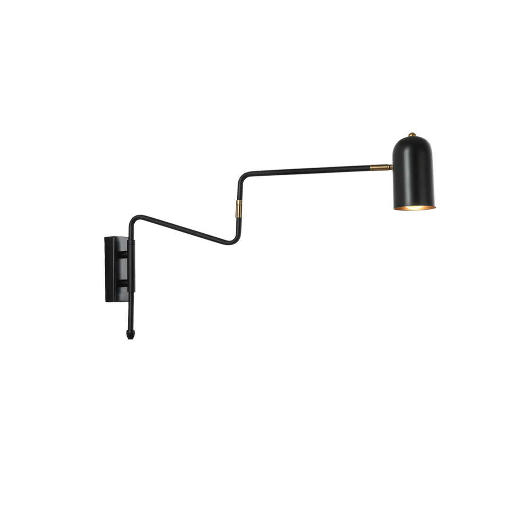 Bedroom Swing Arm Wall Sconces Nordic Adjustable Light