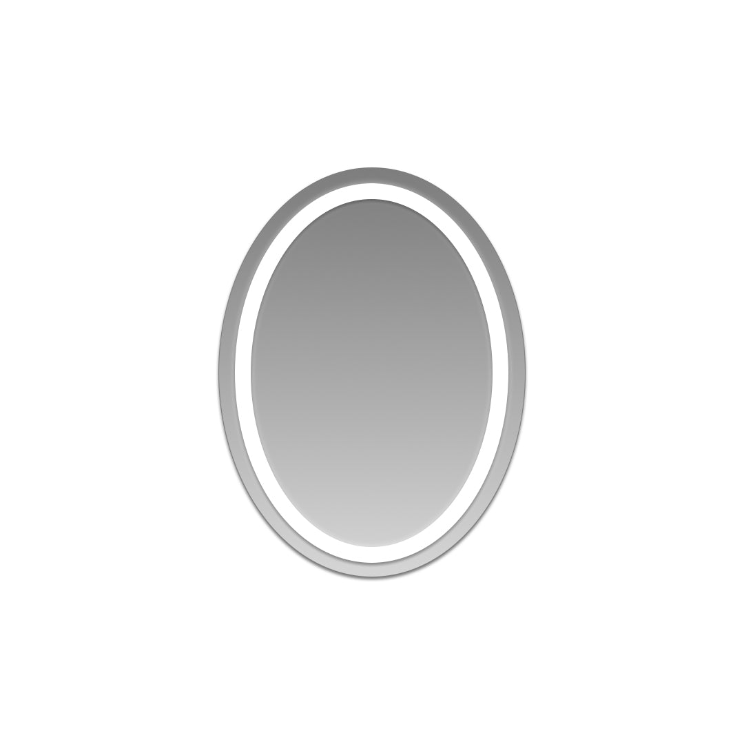 Bathroom Lighted Vanity Mirrors LED Oval Multifunctional Light