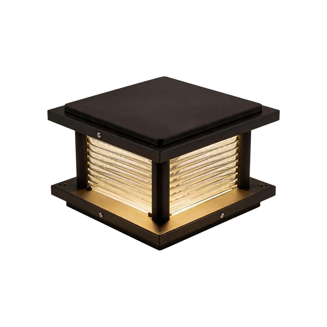 Solar Pillar Lights Modern Outdoor Waterproof Column Lamp