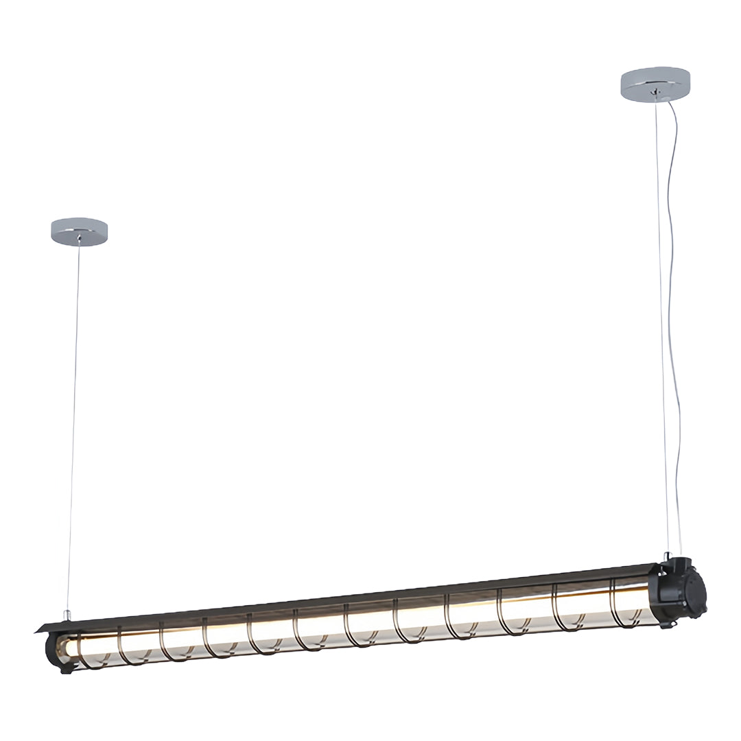 Vintage Style Pendant Lights Creative Long Strip Ceiling Light