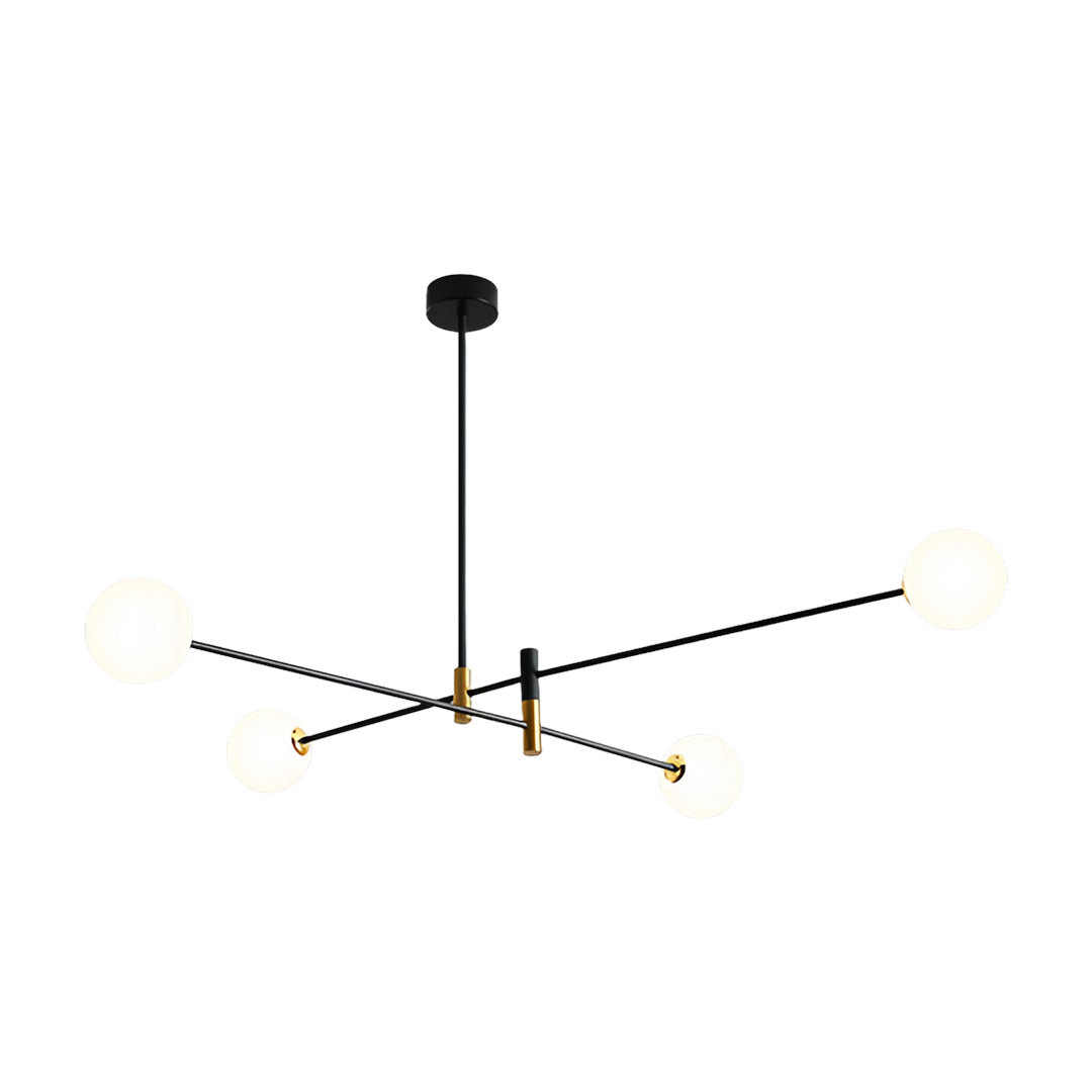 Branch Chandeliers Nordic Magic Black and Gold Iron Ceiling Light