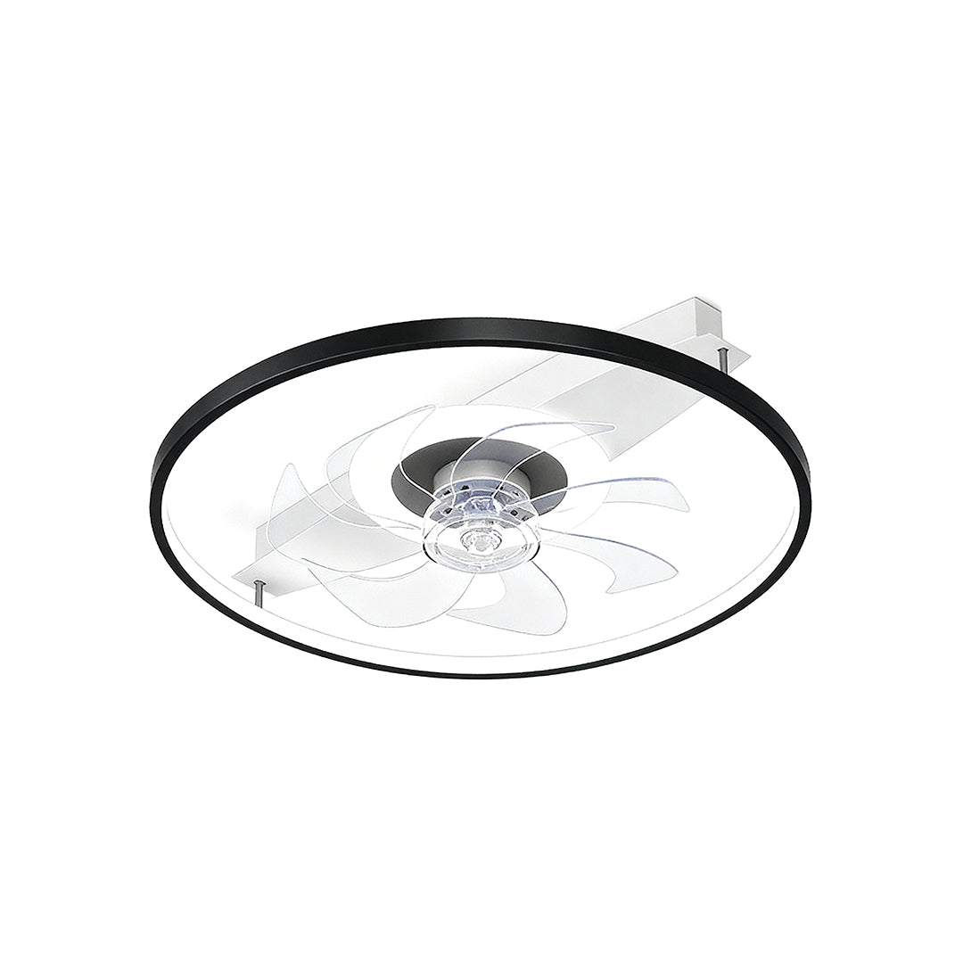 Minimalist Ceiling Fan with Light Ultra-Quiet LED Fan Light