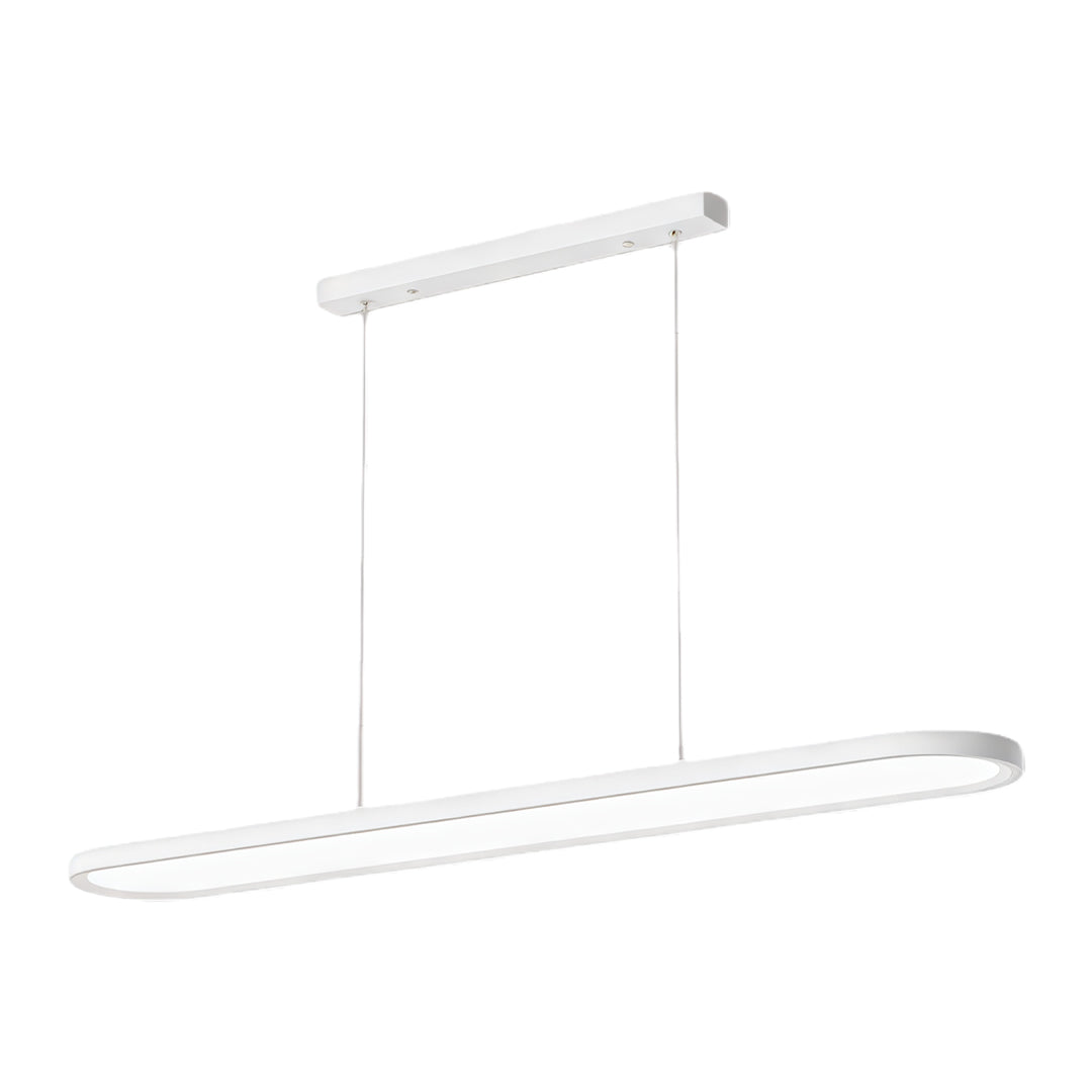 Black/White/Coffee Oval Shaped LED Modern Ceiling Lights Pendant Lights