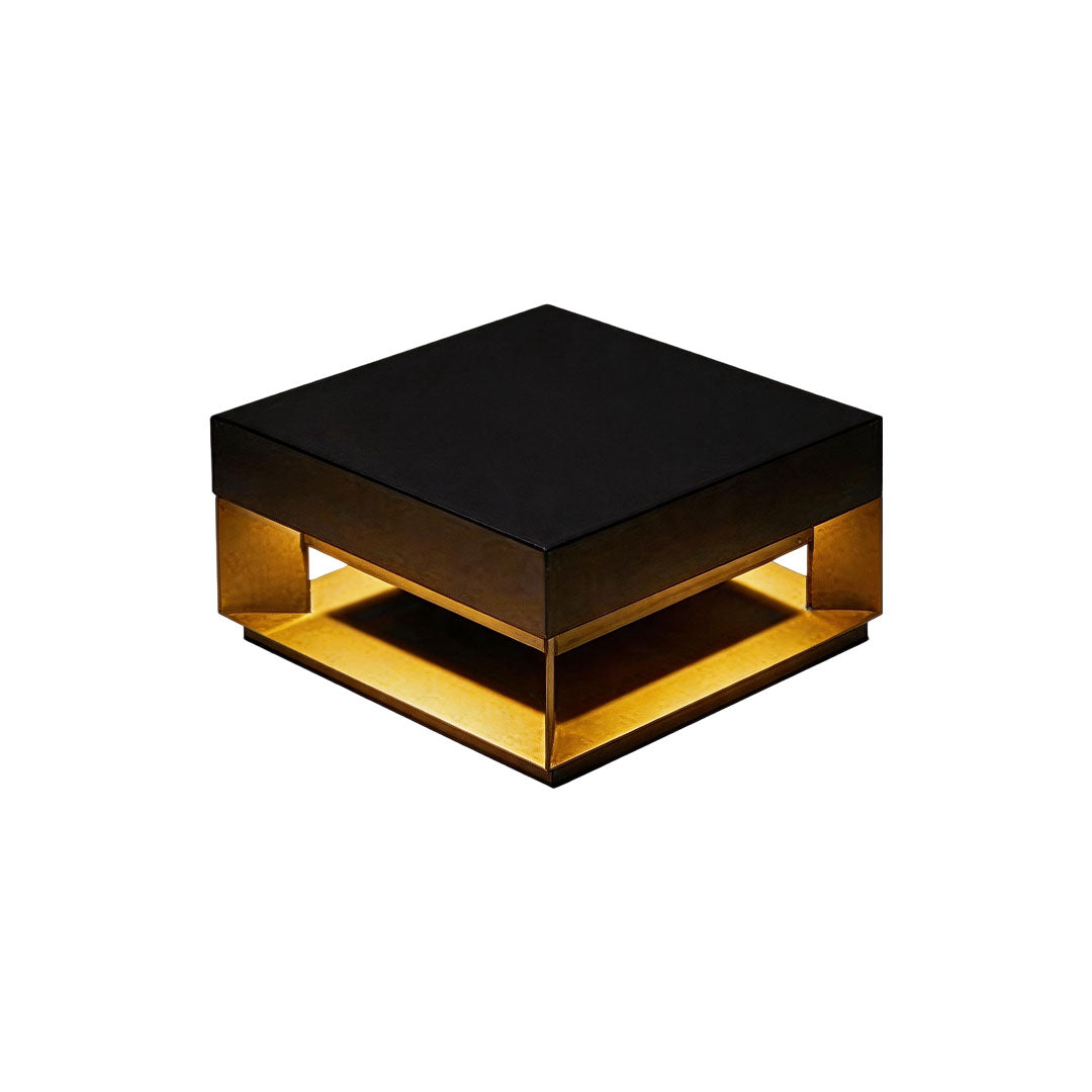 Driveway Entrance Pillar Lights Modern Square Metal Light
