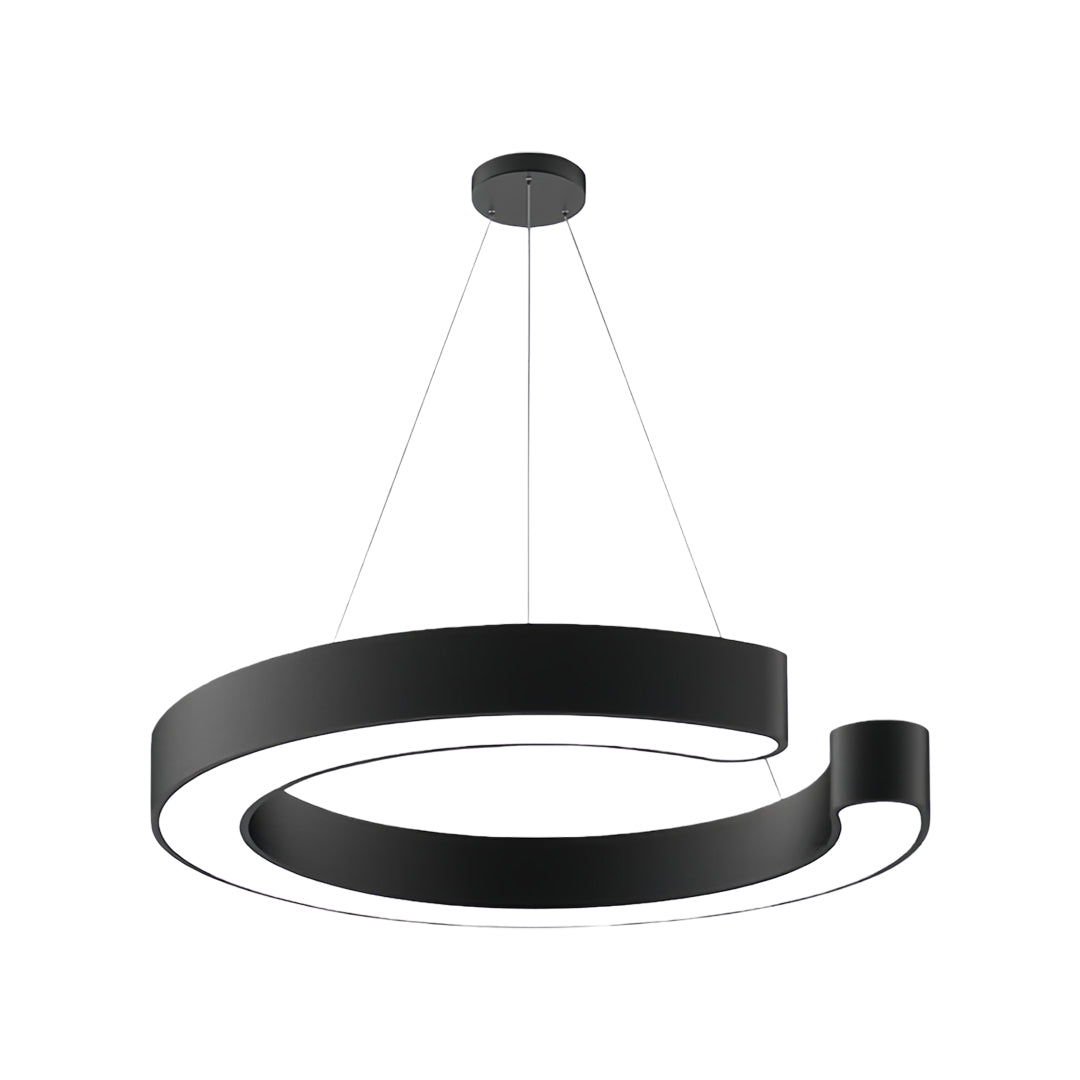 Geometric Pendant Light Iron Frame and Acrylic Ceiling Light