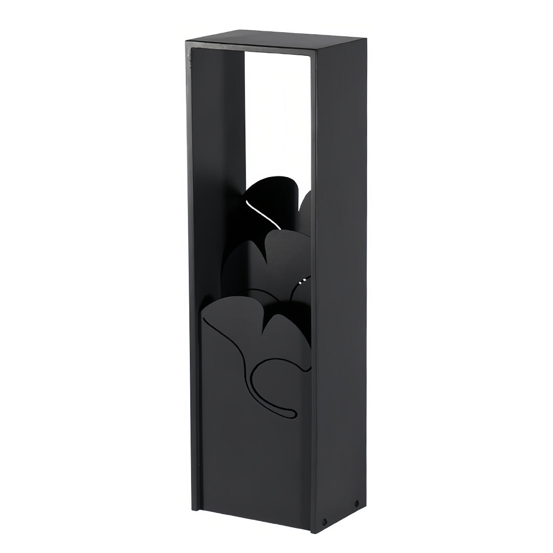 Decorative Bollard Lights Black Artistic Outdoor Landscape Light