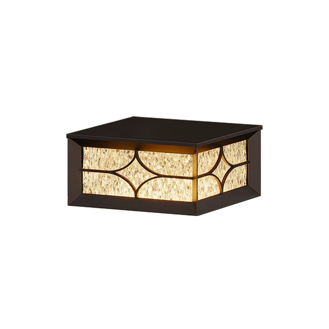 Exterior Pillar Light Waterproof Fence Gate Post Light