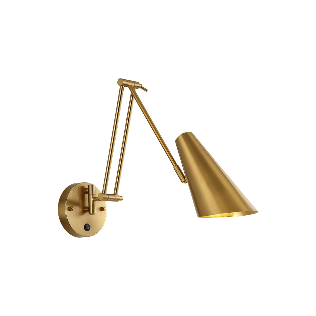 Adjustable Swing Arm Wall Sconce Nordic Minimalist LED Light